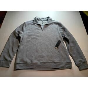 Legend Gray Quarter-Zip Fleece Pullover - NWT 2X